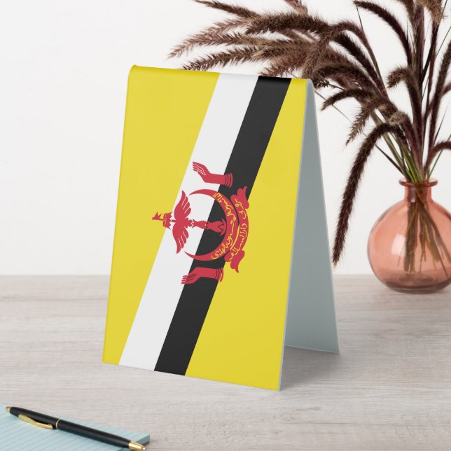 Brunei Tischaufsteller (In Situ (Tisch))