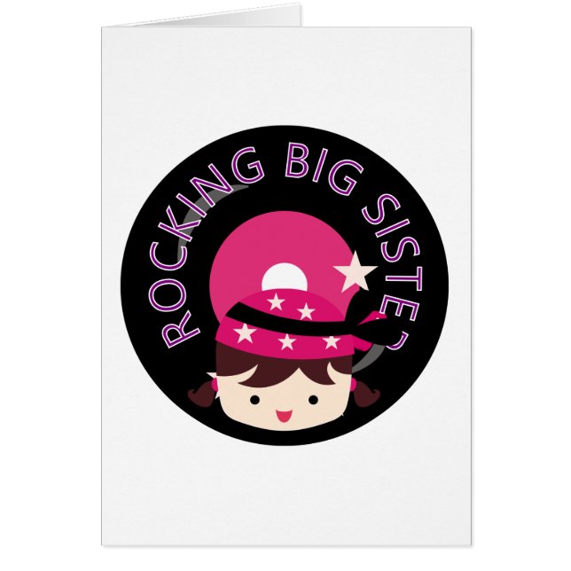 Brünett Rocking Big Sister (Vorne)