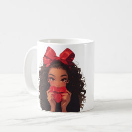 Brünette Bestie-Tasse Kaffeetasse