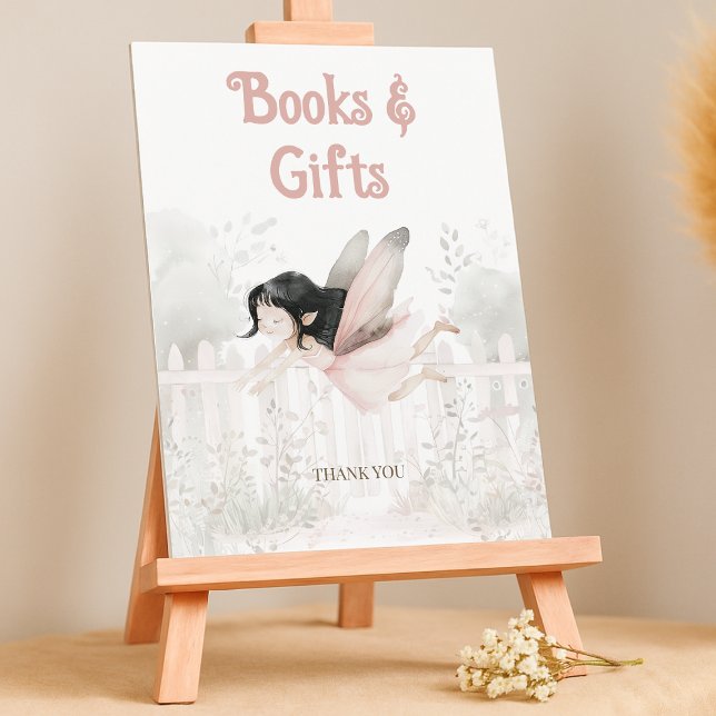 Brünette Bücher für Baby-Table-Zeichen Poster (Von Creator hochgeladen)