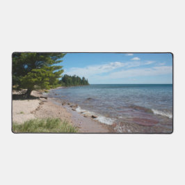 Brunette Park Uferpromenade — Lake Superior, Michi Schreibtischunterlage