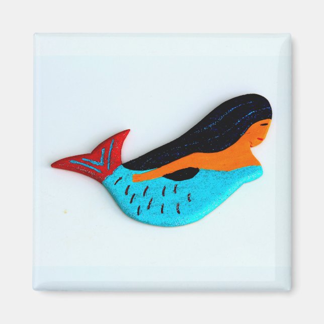 brünetter Magnet (Vorne)