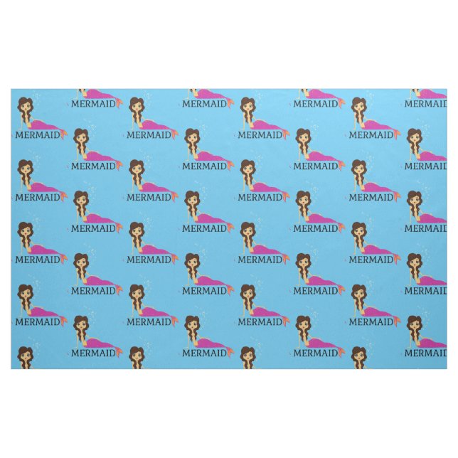 Brünetter Mermaid Thunder_Cove Stoff (Fat Quarter (45,7 x 55,9 cm))