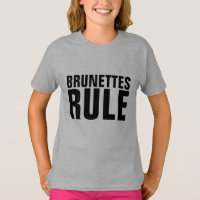 BRUNETTES Jugendjugendliche T - Shirt