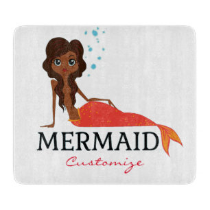 Brünettes Mermaid Thunder_Cove Schneidebrett