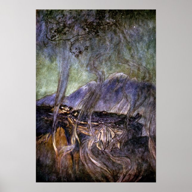 Brunhildes Schlaf Poster (Vorne)