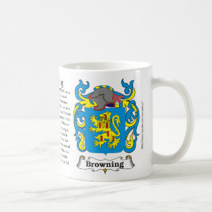 Brunissement du manteau de famille de la tasse de