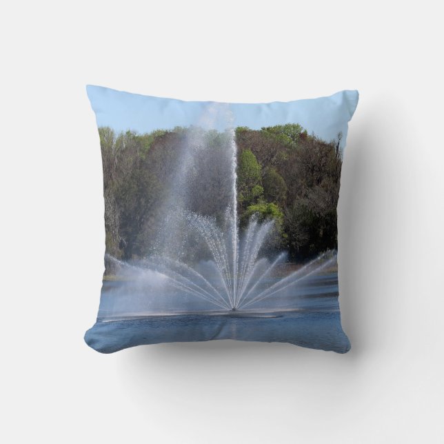 Brunnen am See Kissen (Vorderseite)