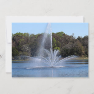 Brunnen am See Mitteilungskarte