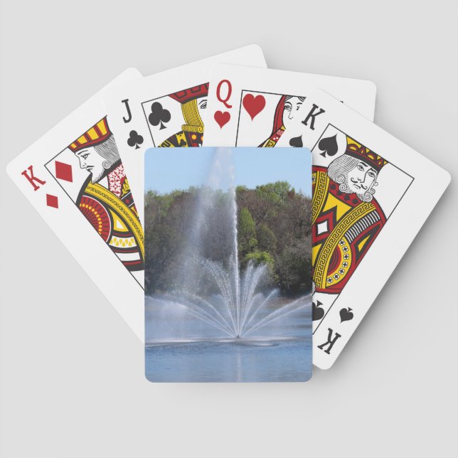 Brunnen am See Spielkarten (Rückseite)