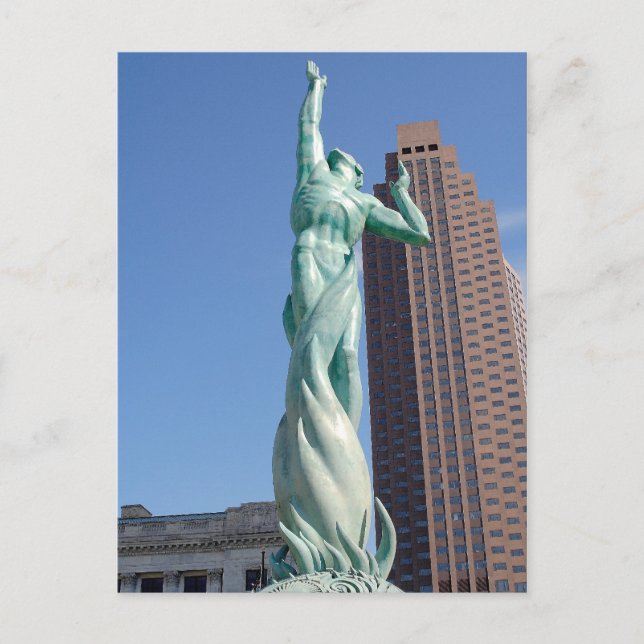 Brunnen des ewigen Lebens Postkarte (Vorderseite)