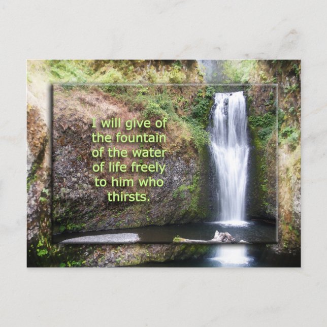 Brunnen des Lebens Postkarte (Vorderseite)