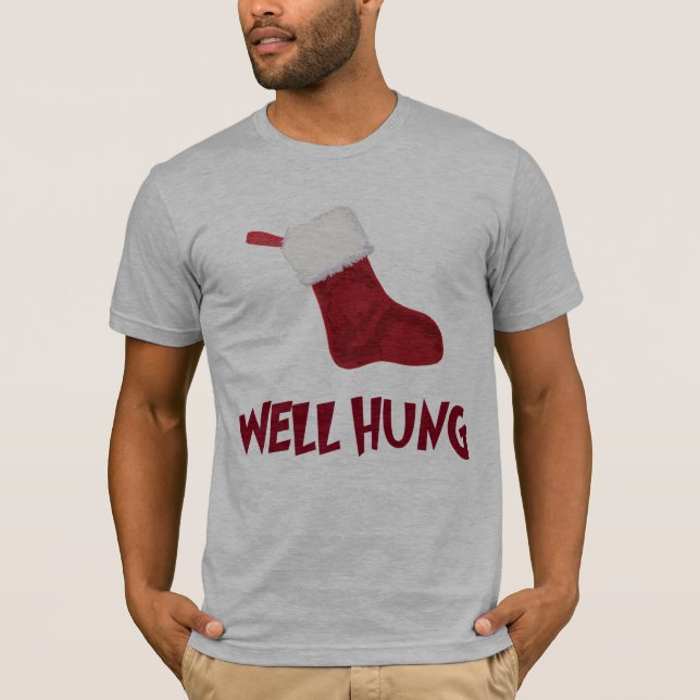 Brunnen hing Strümpfe T-Shirt (Vorderseite)