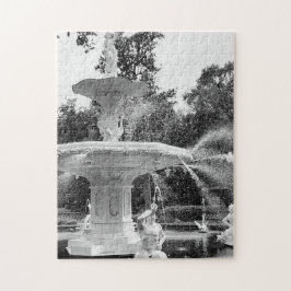Brunnen im Forsyth Park, Savannah GA
