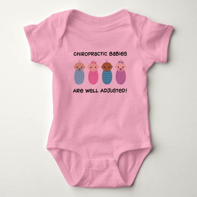 Brunnen justierter Baby-Chiropraktik-T - Shirt (Vorderseite)