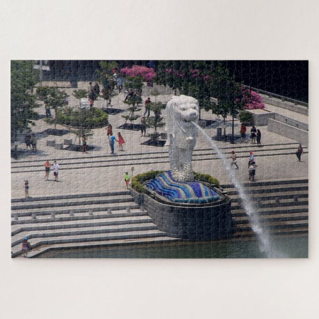 Brunnen Merlion, Singapur 2 (Horizontal)