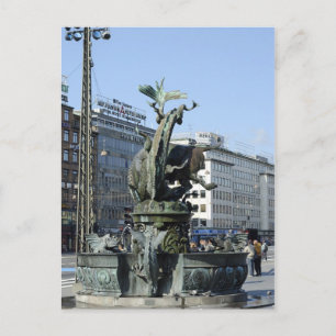 Brunnen Postkarte