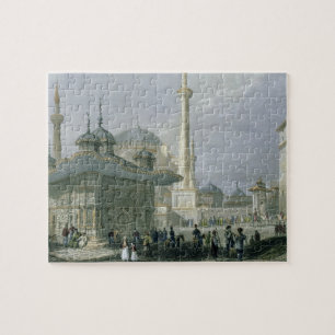 Brunnen und Quadrat von St. Sophia, Istanbul,