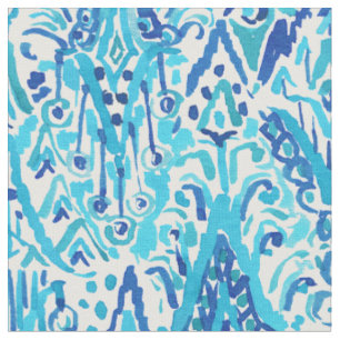 BRUNNEN WAHRHEIT Boho schicken Ikat Aquarells Stoff