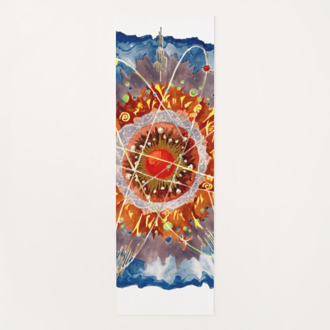 Bruno Taut - Alpenarchitektur Yogamatte (Vorderseite)