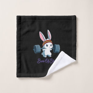 Bruns von Ness Rabbit Bunny Lover Gym Workout Funn Waschlappen