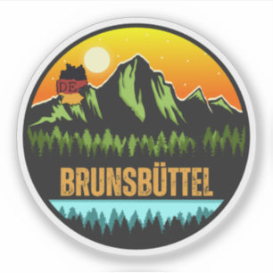 Brunsbüttel, Deutschland Aufkleber