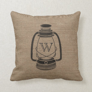 Brünstiges, Inspiriert Öllängen-Monogramm-Kisse Kissen