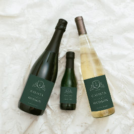 BRUNSWICK Green Monogram Wappen Wedding