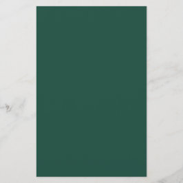 Brunswick Green Solid Color Briefpapier