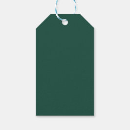 Brunswick Green Solid Color Geschenkanhänger