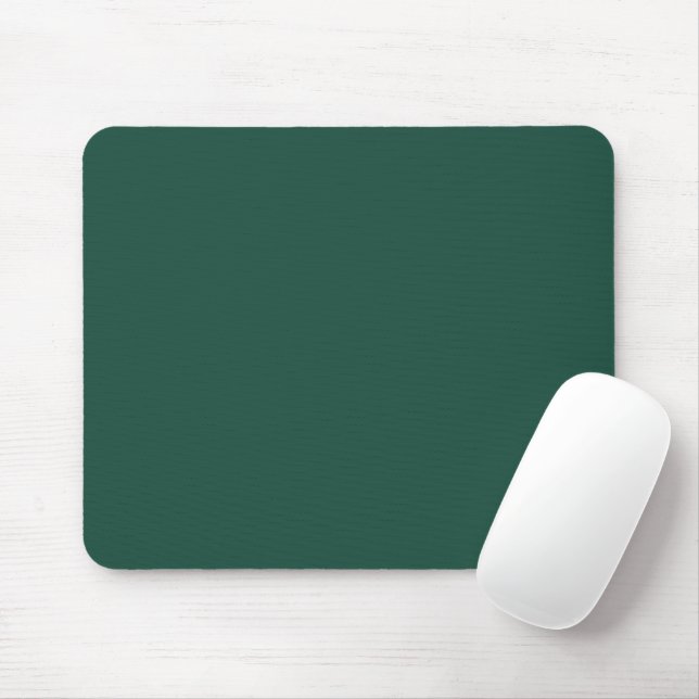 Brunswick Green Solid Color Mousepad (Mit Mouse)