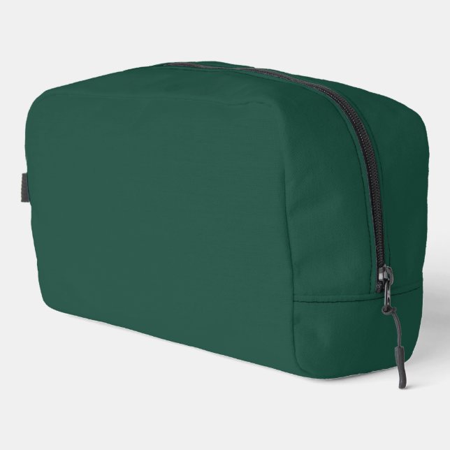 Brunswick Green Solid Color Waschbeutel (Rechte Ecke)