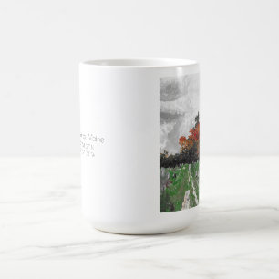 Brunswick Maine, Cimetière, Grande Mug De Café