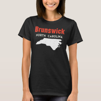 Brunswick North Carolina USA Staat America Travel T-Shirt