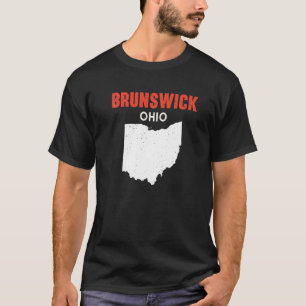 BRUNSWICK Ohio USA Staat America Travel Ohioan T-Shirt
