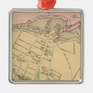 Brunswick, Topsham Silbernes Ornament