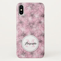Brush cherry lilly pilly coque iphone rose floral