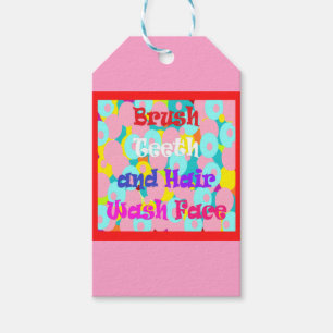 Brush Teeth Hair Wash Fan Spaß Kinder helles Desig Geschenkanhänger