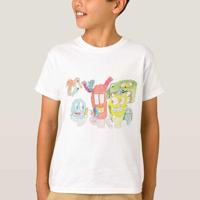 Brush Your Teeth, Little Monsters! T-Shirt (Vorderseite)