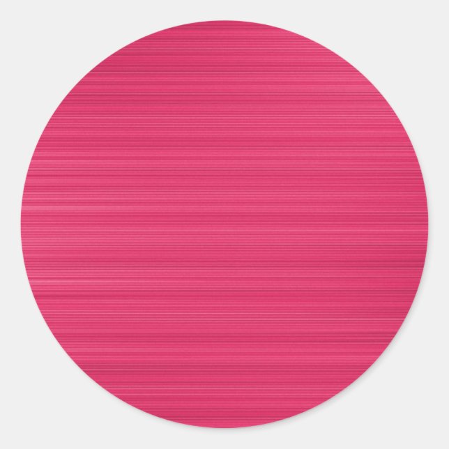 Brushed Crimson Runder Aufkleber (Vorderseite)