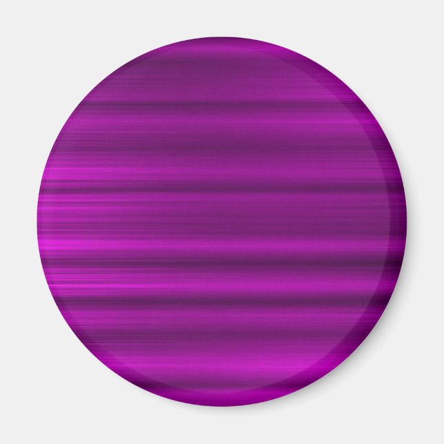 Brushed Magenta Lila Magnet (Vorne)