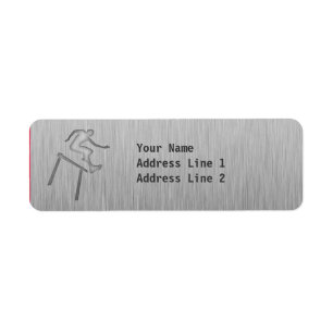 Brushed Metal-Look Hurdler