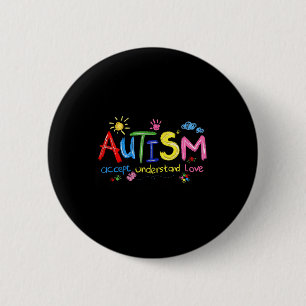 Brushstroke Autismus Awareness Accept Understand L Button