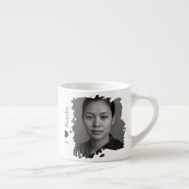 Brushstroke design for your image and text espressotasse