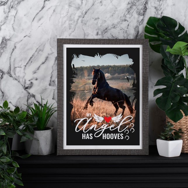 Brushstroke Foto Angel hat Hooves Horst Memorial Poster (Von Creator hochgeladen)