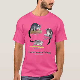 Brushtail Possummen aus Australien T-Shirt