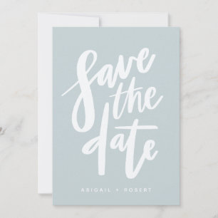 BRUSHY SCRIPT SAVE THE DATE