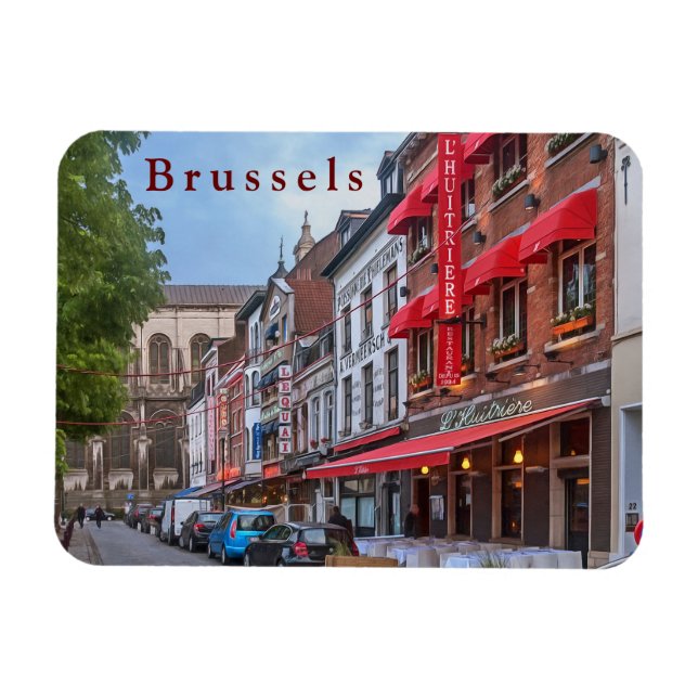 Brüssel #14 magnet (Horizontal)