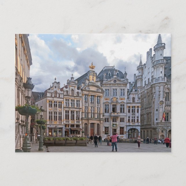Brüssel #8 postkarte (Vorderseite)