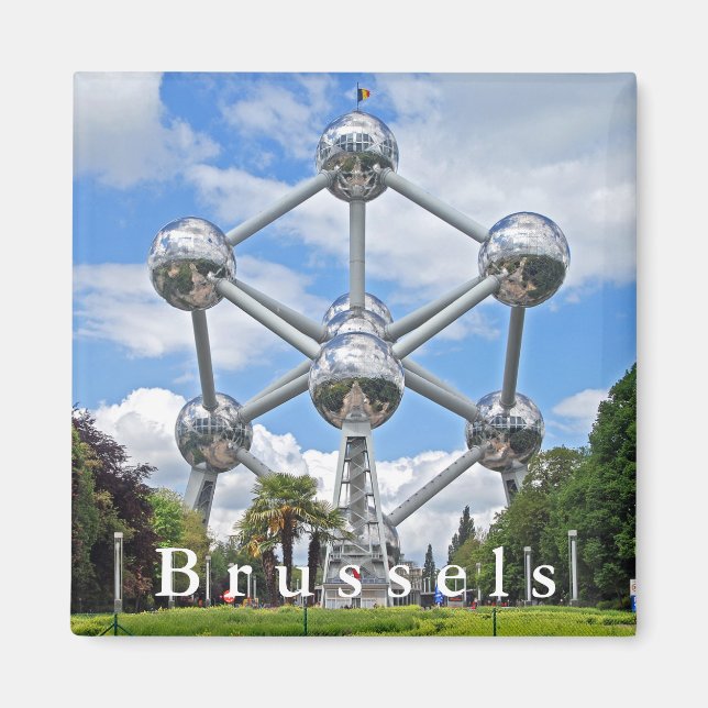 Brüssel. Atomium. Magnet (Vorne)